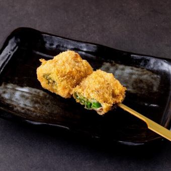 青ねぎ肉巻き揚げ串