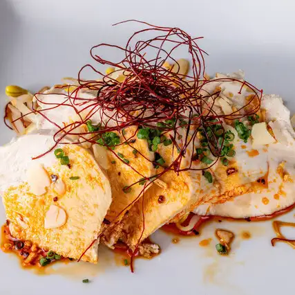 Szechuan-style Chicken (made with chicken breast)