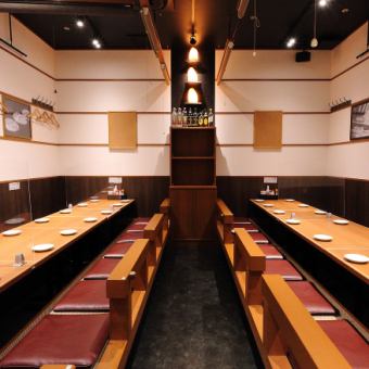 It can accommodate up to 36 people.It is possible to charter a tatami room for 30 people or more ♪ (consultation required)