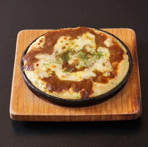 山芋ふわとろ焼き~焼きチーズカレー~