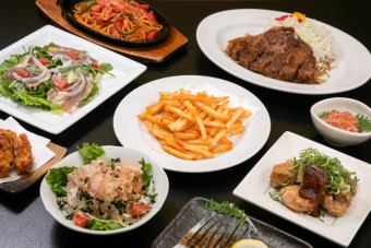 ★2月限定超お得★【日曜～木曜　限定コース】ゆったり3時間飲み放題付き全8品4000円（税込）♪