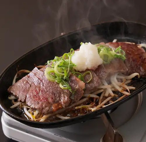 国産牛鉄板焼き