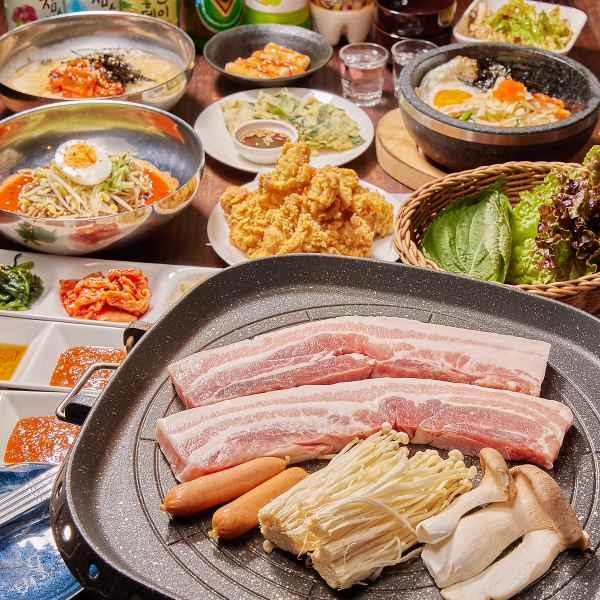 [Our store's top recommendation!] All-you-can-eat samgyeopsal 3,278 yen (tax included)