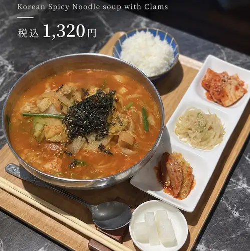 あさりカルグッス定食(赤)