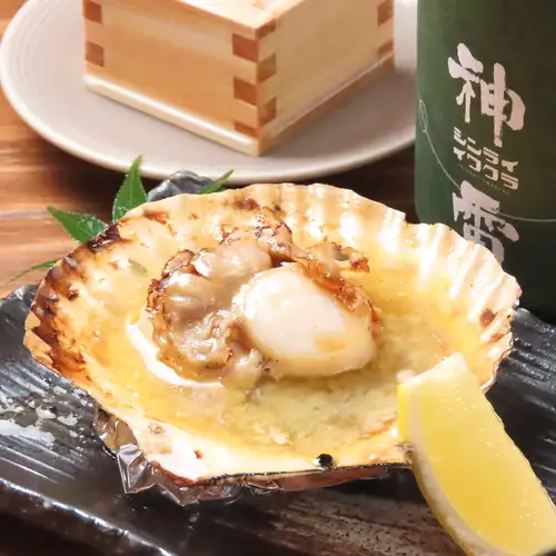 殻付ホタテバター(一枚)