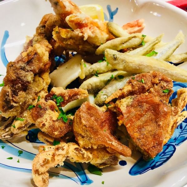 ◆◇≪Fritto misto≫豊洲市場より仕入れた新鮮な魚介をたっぷりと！2090円◇◆