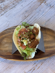 ケイジャンチキンタコス