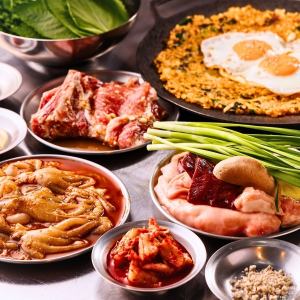 牛ホルモンタレ焼きコース