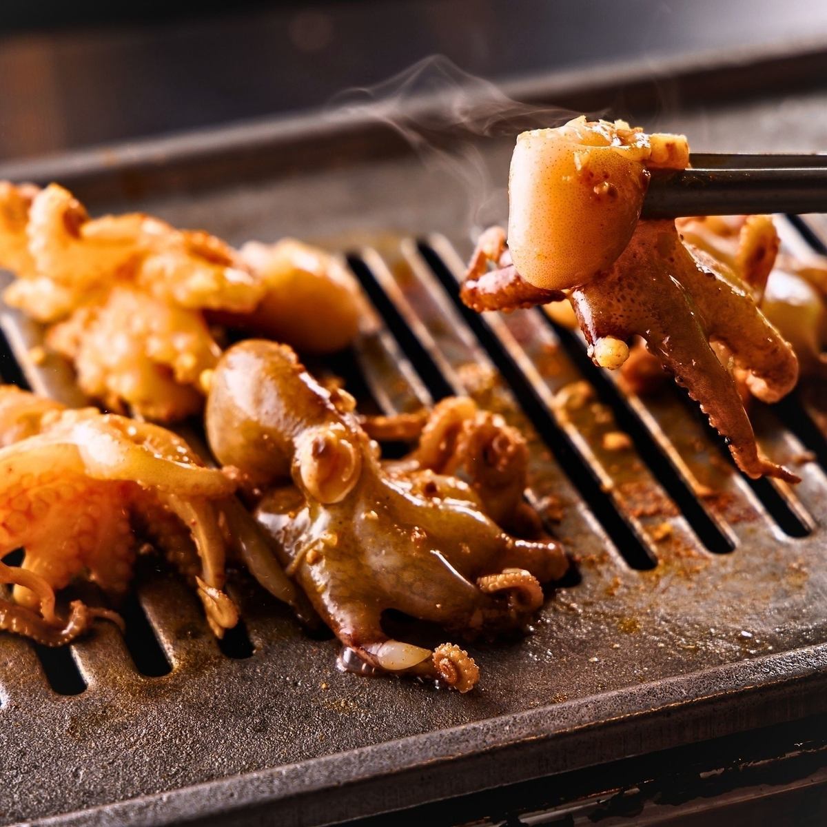 大人気イイダコや海鮮おかずが豊富!釜山式焼肉と一緒にどうぞ♪