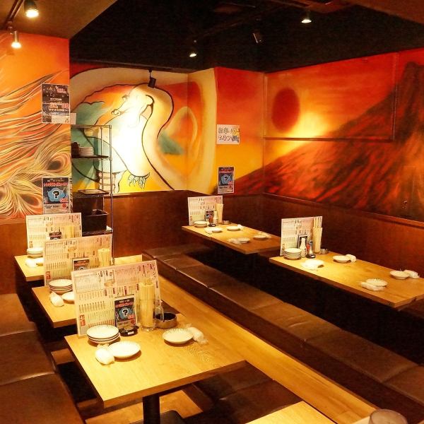 Leave the large banquet to Chiba-chan !! If you have plenty of digging seats, the large banquet is perfect for excitement!