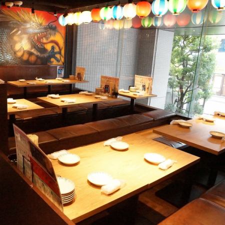 Up to 50 people in the tatami room! It is safe to make an early reservation!