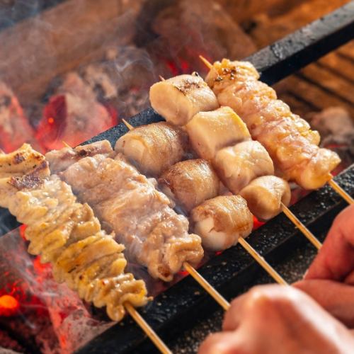 Assortment of 4 skewers