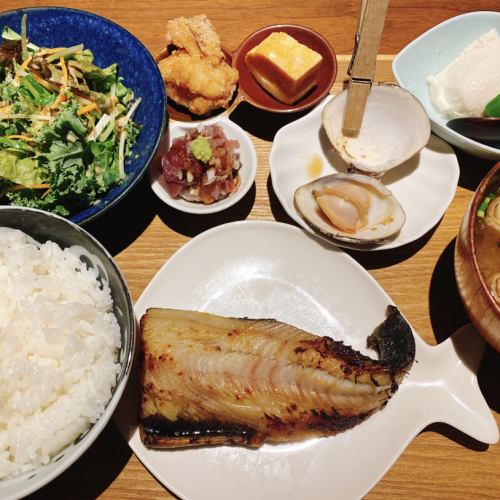 [人氣No.1]銀鱈魚西京燒套餐