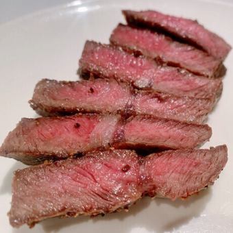 昆布〆国産牛みすじ炭火焼