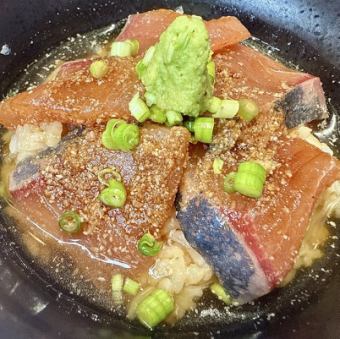 ごまカンパチ冷やし茶漬け