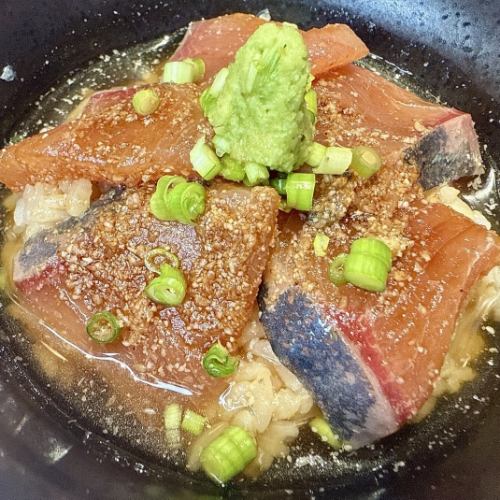 ごまカンパチ冷やし茶漬け