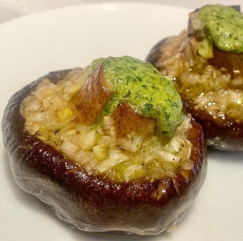 肉厚しいたけパセリバターガーリック