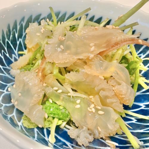 クラゲの薬味サラダ