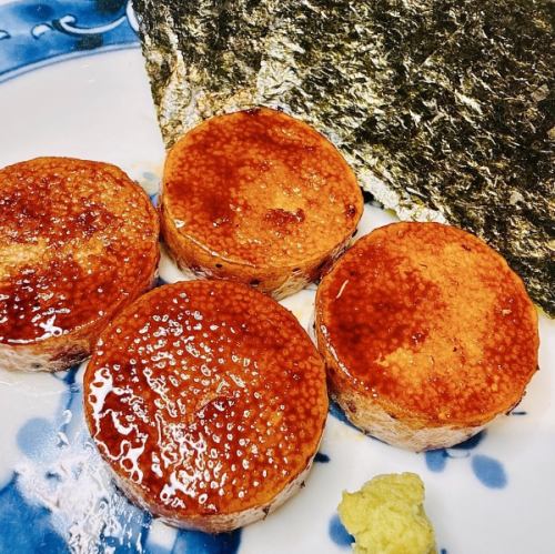 長いも焦が醤油の磯辺巻