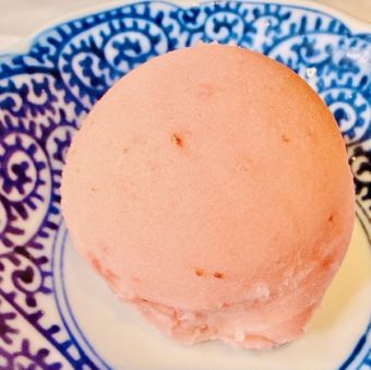 あまおうシャーベット