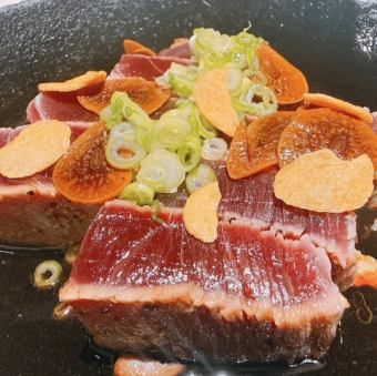 蒜蓉醬油烤鮪魚