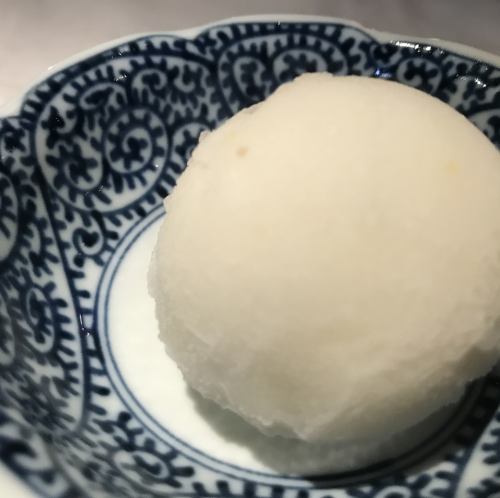 瀬戸内レモンシャーベット