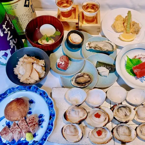 はまぐり尽くしコース【松】【竹】【梅】をご用意しております