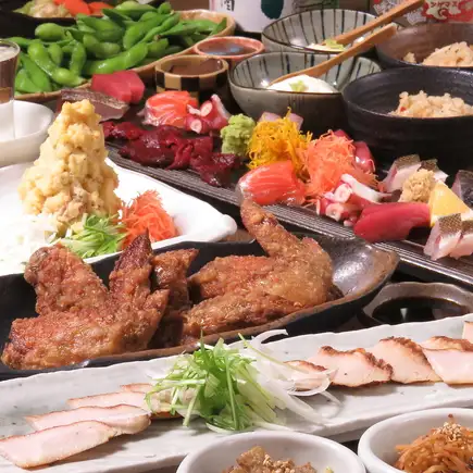 【定番人気】自家製ポテトサラダや竜田揚げ等2時間食べ飲み放題プラン3,300円