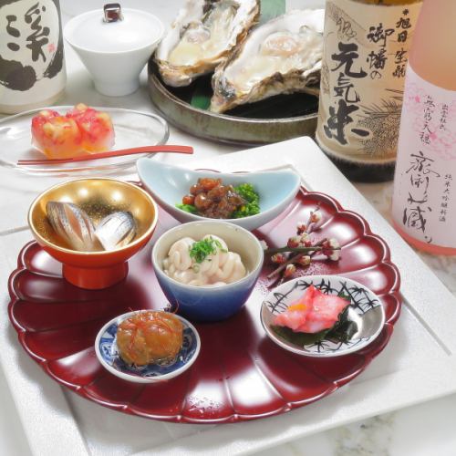 Enjoy Shimane ingredients and sake!