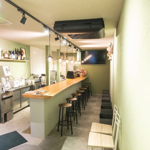 落ち着いた雰囲気の店内☆