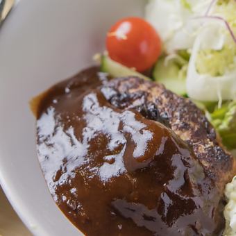 ジューシー！！ 特製ハンバーグ