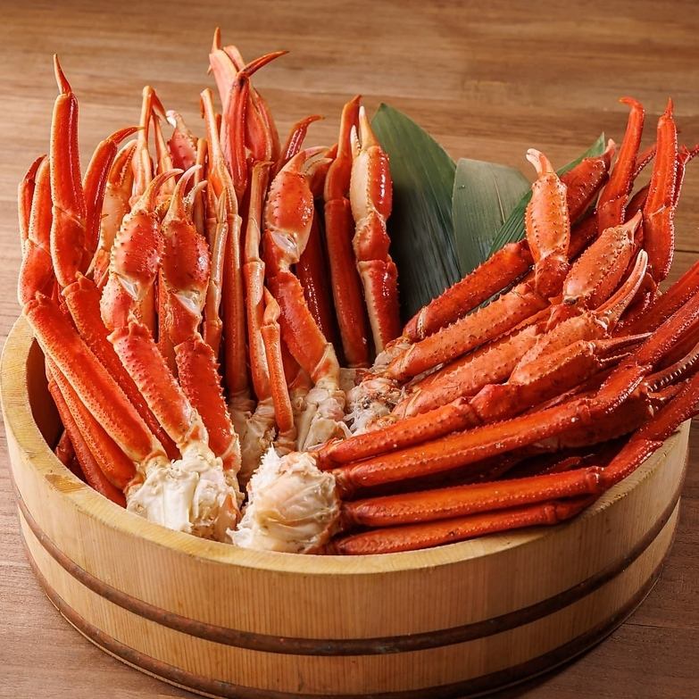 All-you-can-eat snow crab from 4,980 yen (5,478 yen including tax)