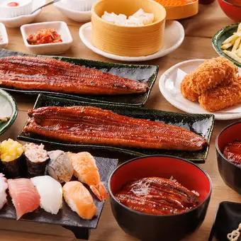 「장어」・스시 뷔페 플랜♪ 게잔마이는 게만이 아니다!!