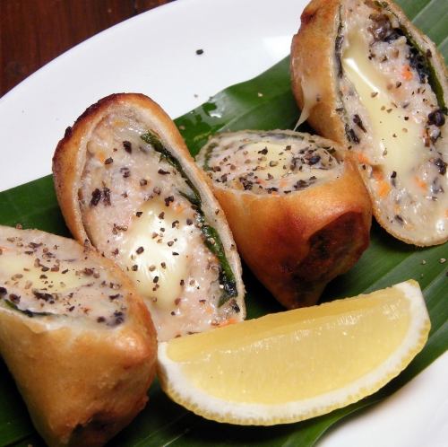 チーズ入り揚げ春巻き　～ポピア・トード～