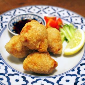 豚バラのニンニク丸ごと包み揚げ　～ムー・トード～