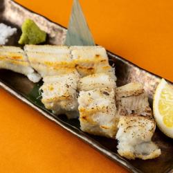 White-grilled conger eel