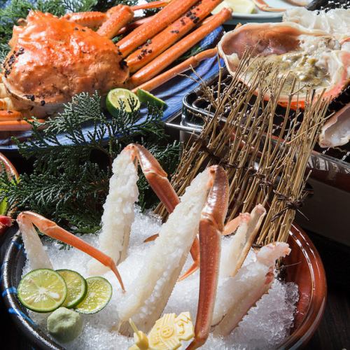 越前ガニ料理に自信あり