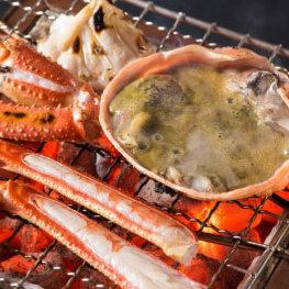 【11月7日~3月末需預約,市價】烤蟹(越前蟹1只約900g)※有取消規定