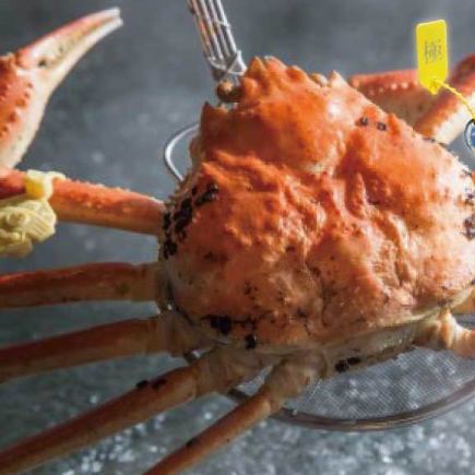 【예약 필요 11 월 7 일 ~ 3 월 말 · 시가】 삶은 게 (에치젠 게 1 잔 = 약 900g) ※ 취소 규정 있음