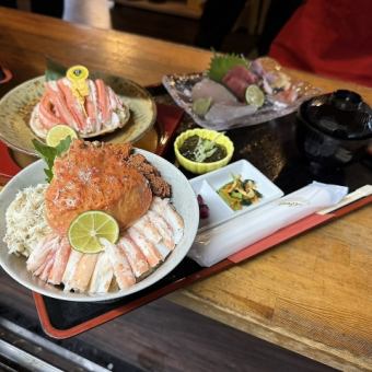 【예약 필요 11 월 7 일 ~ 12 월 말 · 시가】 에치젠 메오토 어선 순의 회와 함께