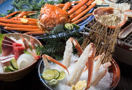 【需預約、11月7日~3月末、市價】越前蟹全套餐(2人以上)※有取消規定