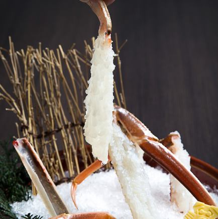 【11月7日~3月末需預約,市價】螃蟹刺身(越前蟹1只約900g)※有取消規定