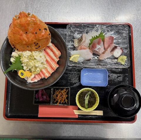 Matsuda Snow Crab Rice Bowl Set