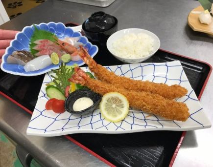 大えびフライ御膳(ご予約者様限定メニュー)