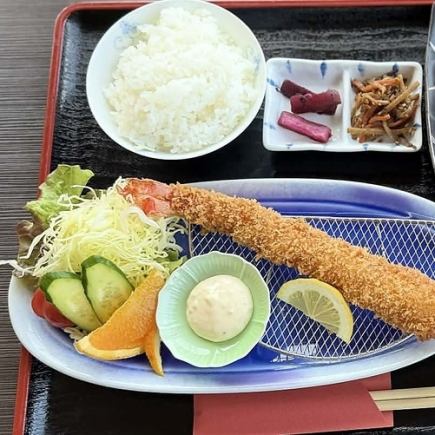 【1本】大海老フライ定食