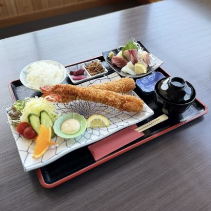 【2本】大えびフライ御膳(ご予約者様限定メニュー）