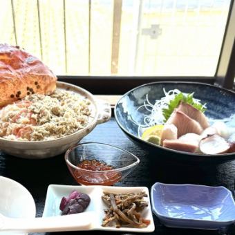 焼がに土鍋ひつまぶし御膳