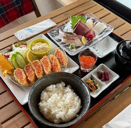 福井鮭魚稀有炸肉排套餐
