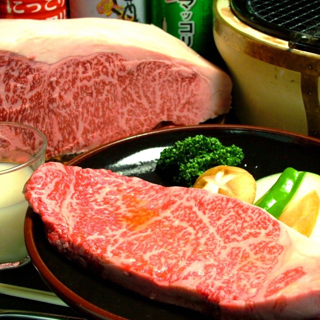 Korean cuisine with Noto beef and Wagyu short ribs! High-quality domestic meat at a reasonable price