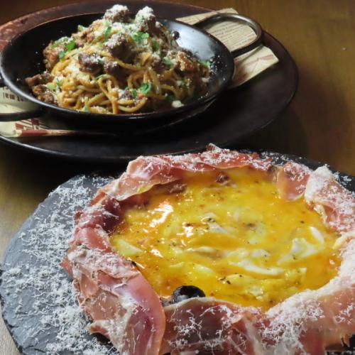 Lunch and dinner dishes galore